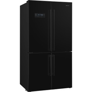Frigorífico Smeg FQ60NDE 4 Puertas Libre Instalación Universal FQ60NDE No Frost Total Negro 90x182 cm