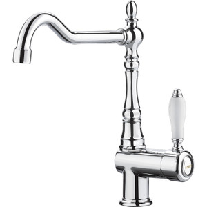 Grifo de cocina SMEG MIR6CR-2 Mono mando Efecto ducha Estética Colonial