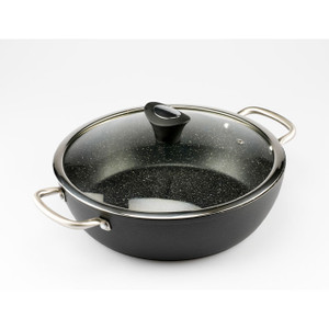 Cacerola Baja Piedra Black Kadal Menaje 32 cm 5.1 L