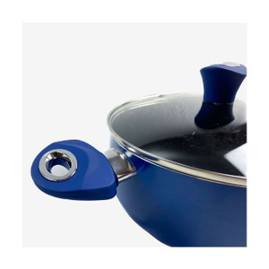 Cacerola con Tapa Blue Kadal Menaje 20 cm