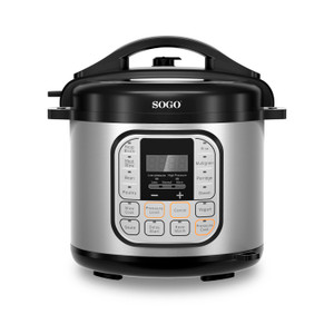 Olla a presión eléctrica multifunción Sogo SS-10605  6 L 1000 W