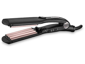 Plancha de Pelo BaByliss 2165CE Placas Ceramic Rosa para Ondulado