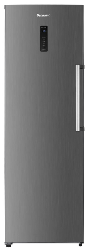 Congelador Vertical No Frost 274 L Benavent CVBHE18560DX Inox