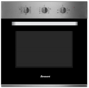 Horno Multifunción 65 L Benavent HMBM702X Cristal Negro/Inox