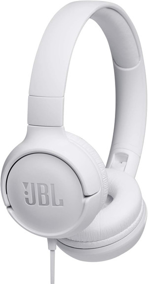 Auricular JBL JBLT500WHT Pure bass sound blanco