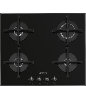 Encimera de Gas 60cm Smeg PV164B3 Estética Línea Cristal Gas Negro.jpg