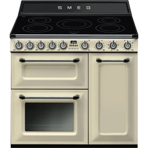 Cocina de Inducción 90cm Smeg TR93IP2 Victoria Color Crema