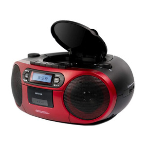 Radio Cassette Aiwa BBTC-550RD Boombox Bluetooth CD USB