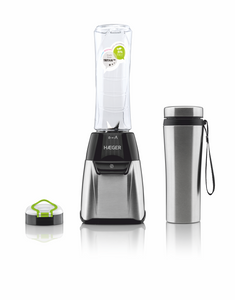 Batidora de Vaso Haeger Sports 350 W TRITAN 600 ml y Taza Térmica