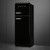 Frigorífico Smeg Doble Puerta Negro FAB30RBL5