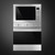 Microondas con Grill Smeg FMI425X 25L Acero Inoxidable