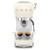 Cafetera Espresso Smeg Crema ECF02CREU - Maquina Compacta de Café Espresso con Diseño Elegante