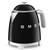 Hervidor de Agua Mini Smeg KLF05BLEU Negro 0.8L