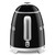 Hervidor de Agua Mini Smeg KLF05BLEU Negro 0.8L