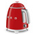 Hervidor de Agua Mini Smeg KLF05RDEU Rojo 0.8L