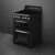 Cocina de Inducción 60cm Smeg TR62IBL2 Victoria Color Negro