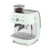 Cafetera Espresso Manual con Molinillo Integrado Smeg EGF03PGEU Verde pastel Estética 50 Style