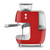 Cafetera Espresso Manual con Molinillo Integrado Smeg EGF03RDEU Rojo Estética 50 Style