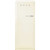Frigorífico Smeg FAB28LCR6 Monopuerta bisagras izquierdas color crema