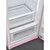 Frigorífico Smeg FAB28RPK6 Monopuerta bisagras derecha Rosa