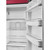 Frigorífico Smeg FAB28RDRB6 Monopuerta bisagras derecha color Rojo Rubi Edición especial