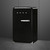 Frigorífico Monopuerta Smeg FAB10HLBL6 Bisagras izquierdas Color Negro
