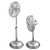 Ventilador de Pie de Acero Inoxidable Sogo SS-21055 Deluxe con 3 Velocidades 16 40cm