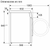 Lavadora de carga frontal Balay 3TS384BT 8KG 1400 rpm Blanco