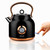 Hervidor de Agua Haeger Art Deck Black EK-22B.024A 1,7 L 2200 W acero inoxidable.