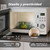 Microonda sin Plato 20 L Grunkel MWD-20FLAT digital 700W