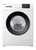 Lavadora Carga Frontal Corberó CLT712VIN 7 Kg 1200 Rpm Motor Inverter Color Blanco