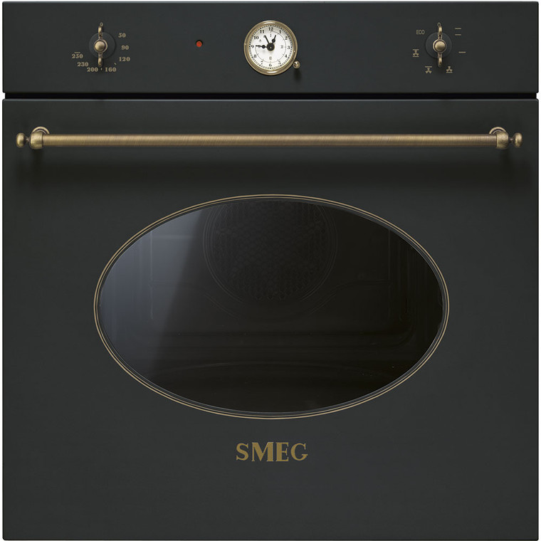 Horno Smeg Colonial 60cm Color Antracita SF800AO