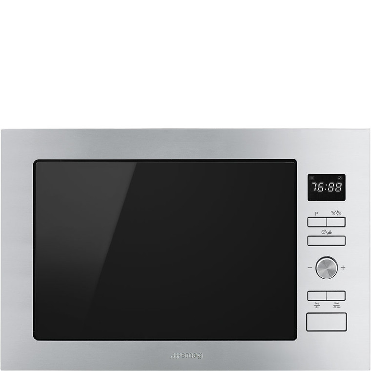 Microondas con Grill Smeg FMI425X 25L Acero Inoxidable