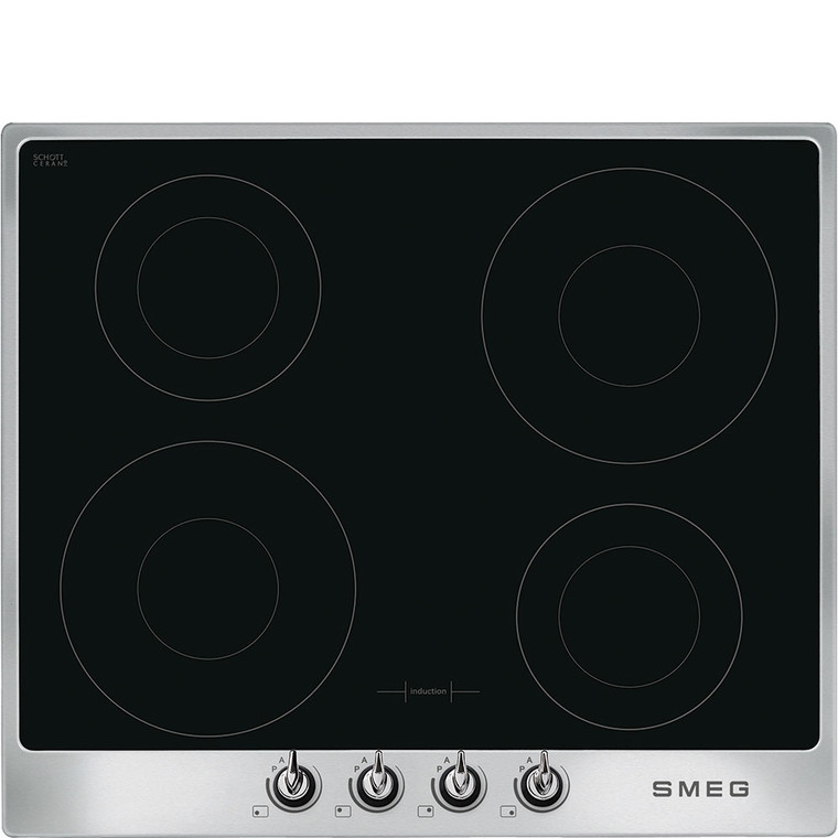 Encimera de Inducción Smeg SI964XM 60cm Victoria Inox