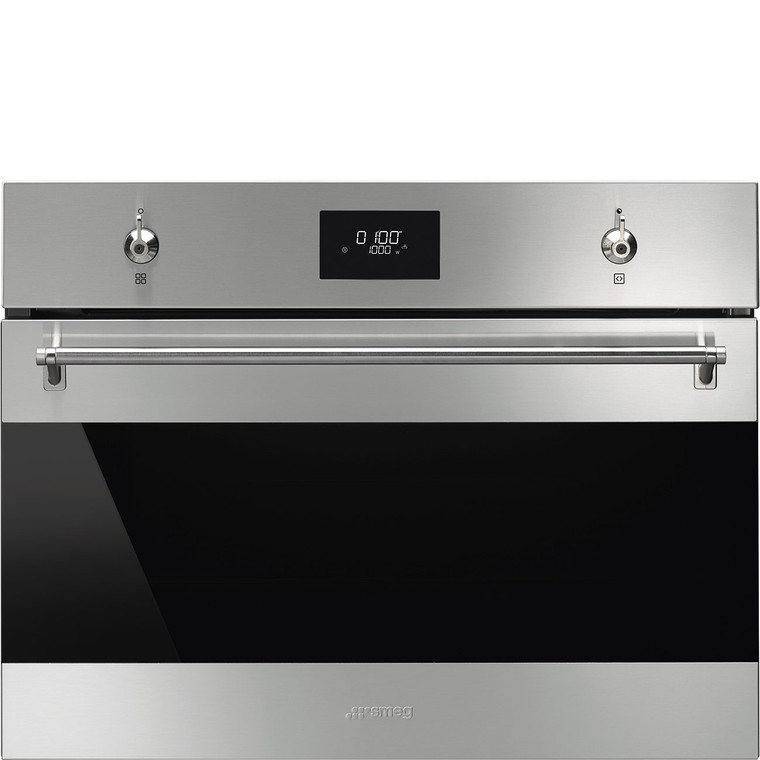 Horno 45cm Smeg SO4301M1X Clásica Acero Inoxidable Funciónes de Limpieza