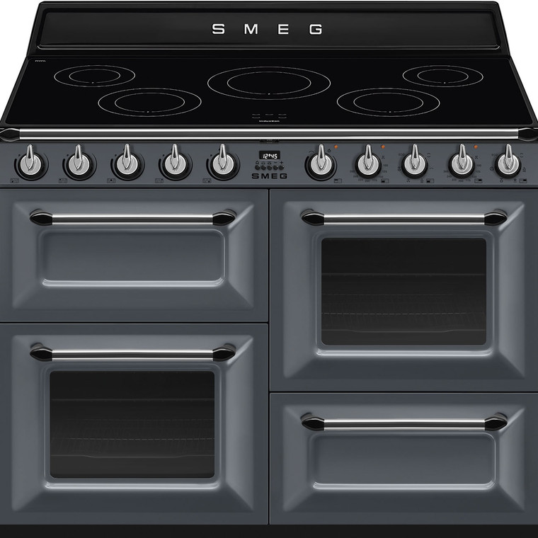 Cocina de Inducción 110cm Smeg TR4110IGR2 Victoria Color Gris