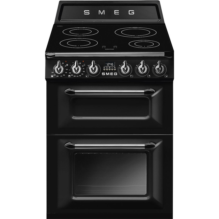 Cocina de Inducción 60cm Smeg TR62IBL2 Victoria Color Negro