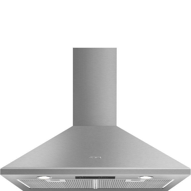 Campana Trapecio de Pared Decorativa Smeg KSED75XE Estética Universal Acero Inoxidable 70cm