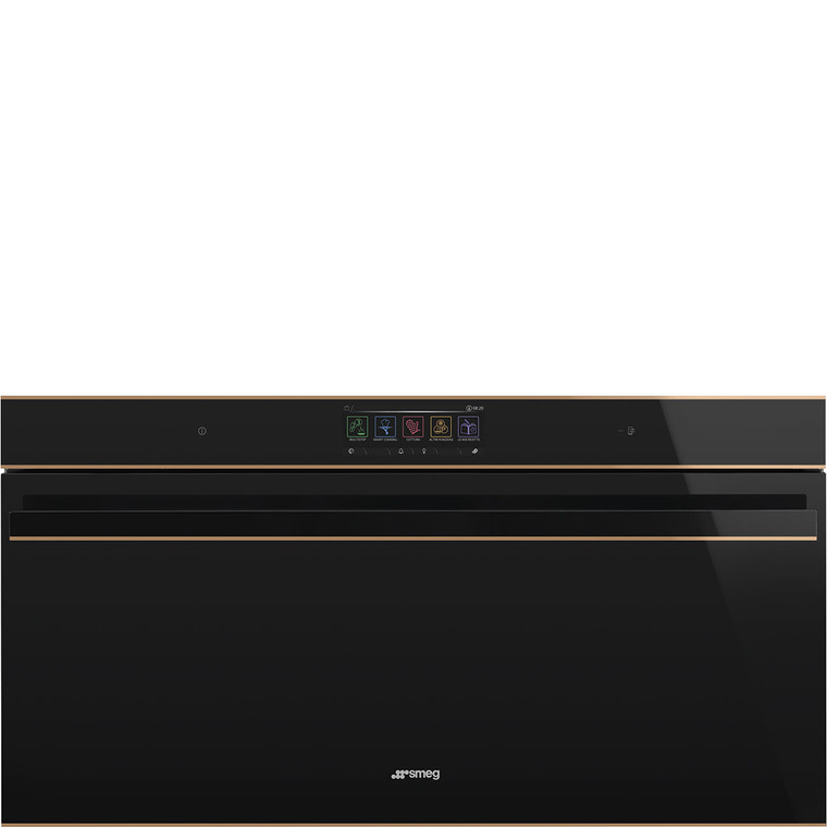 Horno Smeg SFPR9606WTPNR Termoventilado Reducido 90 cm Estética Dolce Stil Novo