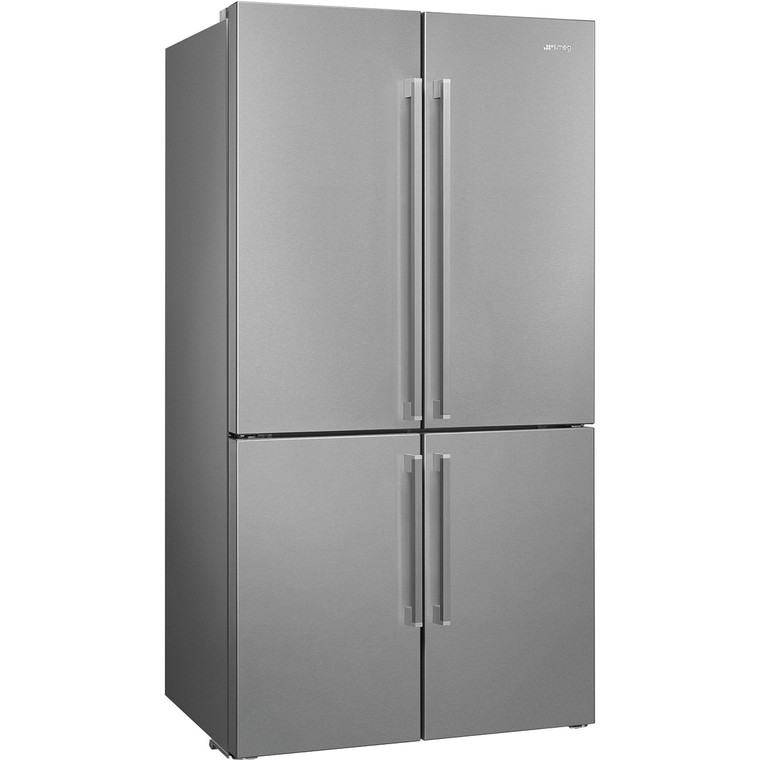 Frigorífico Smeg FQ60XE 4 Puertas Libre Instalación Universal FQ60XE No Frost Total Efecto Inox 90x182 cm
