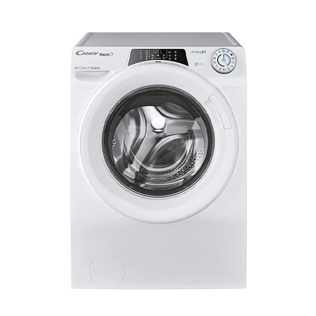 Lavadora Carga Frontal Candy RO1284DWME 8K 1200R Rapid