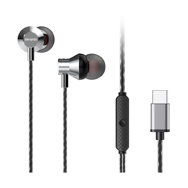Auriculares Tipo-c Aiwa ESTM-50USB-C/SL Plata