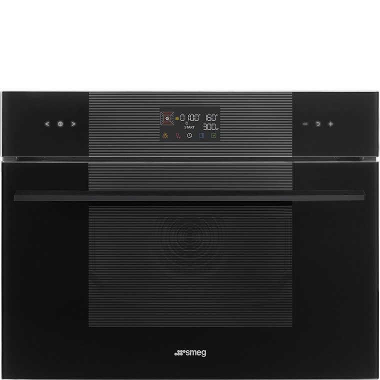 Horno 45cm Smeg SO4102M1B3 Galileo Micro combi Combinado Microondas Estética Línea
