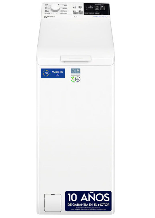 Lavadora de Carga Superior Electrolux EN6T4722NF 7 kg 1.200 rpm Blanco