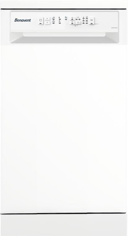 Lavavajillas 45 cm 10 Cubiertos Benavent LVBV4501W Blanco