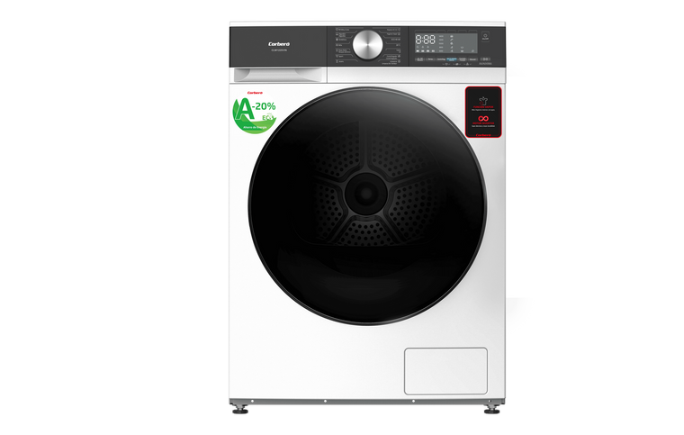 Lavadora Carga Frontal Corberó CLM1225VIN 12 Kg 1400 RPM Color Blanco