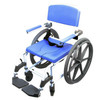 AL-81668 | SHOWER COMMODE W/ WHEELCHAIR WHEELS, SPECIFY SEAT WIDTH