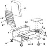 AL-58720 | UPHOLSTERED FOOTREST MODEL 529