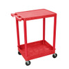 AL-STC21 | FLAT TOP & TUB BOTTOM SHELF CART (SPECIFY COLOR)
