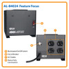 AL-84024 | 500W ISO TRNSFRMR-BASED POWER CONDITIONER, 4-OUTLETS, 120V